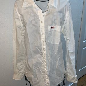 Hollister White Button Down